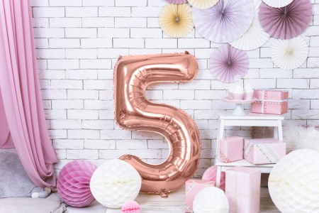 Ballon en aluminium Chiffre...