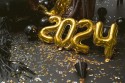 Ballon Mylar Chiffre ''0'', 35cm, doré
