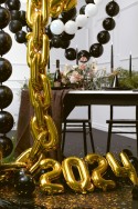 Ballon Mylar Chiffre ''0'', 35cm, doré