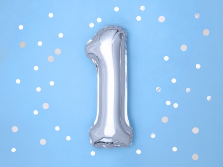 Ballon Mylar Chiffre ''1'',...