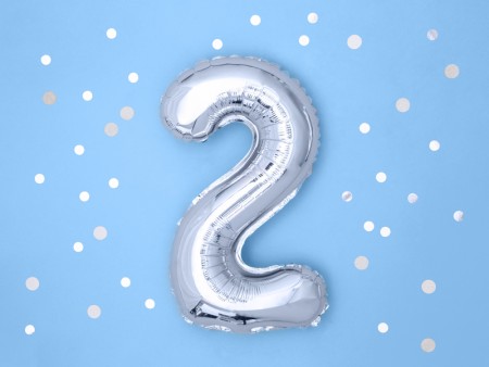 Ballon Mylar Chiffre ''2'',...