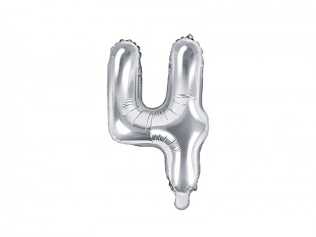 Ballon Mylar Numeral ''4'',...