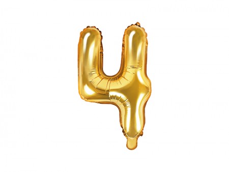Ballon Mylar Chiffre ''4'',...