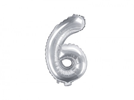 Ballon Mylar Numeral ''6'',...