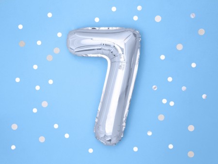 Ballon Mylar Chiffre ''7'',...