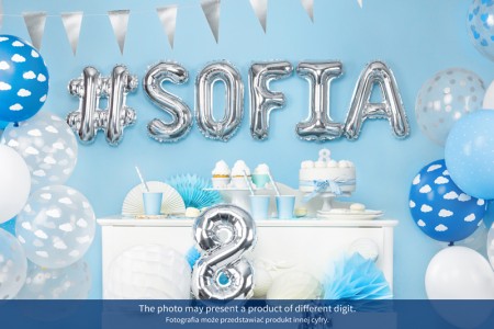 Ballon Mylar Chiffre ''9'',...