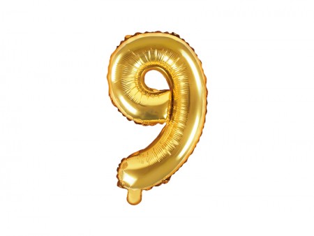 Ballon Mylar Chiffre ''9'',...