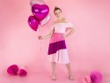 Ballon Mylar Coeur, 45cm, rose foncé