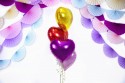 Ballon Mylar Coeur, 45cm, or