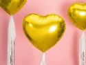 Ballon Mylar Coeur, 45cm, or