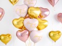 Ballon Mylar Coeur, 45cm, or