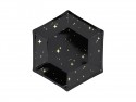 Assiettes Let's Celebrate, noir, 20cm