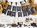 Assiettes Let's Celebrate, noir, 20cm