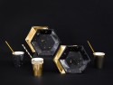 Assiettes Let's Celebrate, noir, 20cm