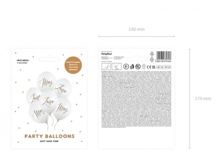 Ballons 30 cm, Femme, Mari,...