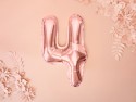 Ballon Mylar Chiffre ''4'', 35cm, or rose