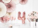 Ballon Mylar Chiffre ''4'', 35cm, or rose