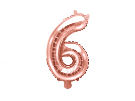 Ballon Mylar Chiffre ''6'',...