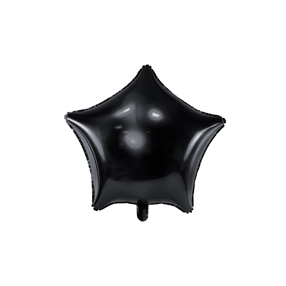 Ballon Mylar Star, 48cm, noir