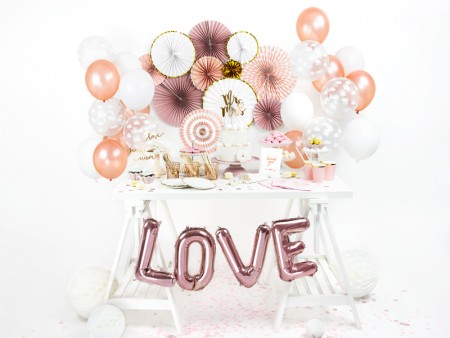 Confettis Cercles, rose...