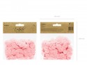 Confettis Cercles, rose clair, 15g