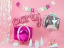 Ballon Mylar Cubic, 35x35x35cm, rose foncé
