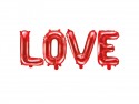 Ballon Mylar Love, 140x35cm, rouge