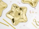 Assiettes étoiles, or, 23 cm