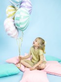 Ballon Mylar Bonbon, 35cm, jaune vif