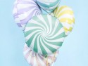 Ballon Mylar Bonbon, 35cm, menthe