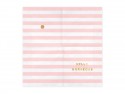 Serviettes de table Yummy - Hello Gorgeous, rose clair, 33x33cm