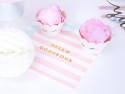 Serviettes de table Yummy - Hello Gorgeous, rose clair, 33x33cm