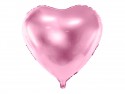 Ballon Mylar Coeur, 61cm, rose clair
