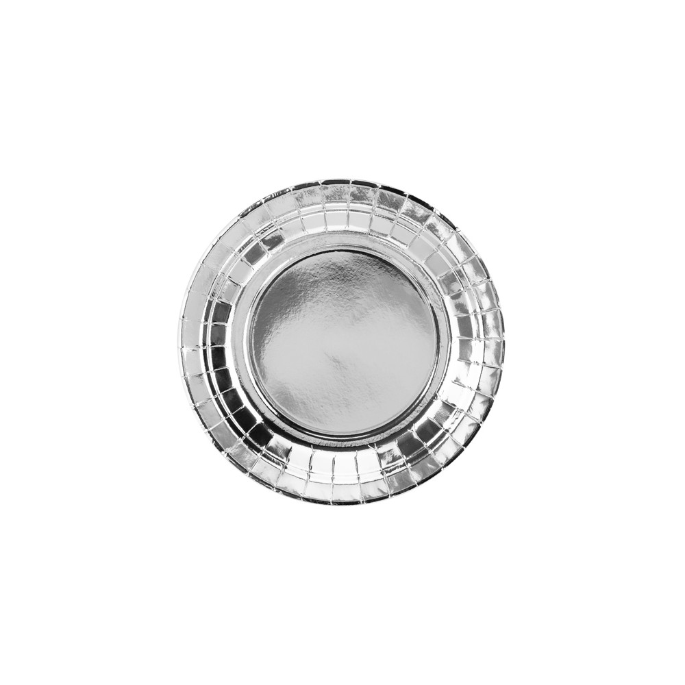 Assiettes, argent, 18cm