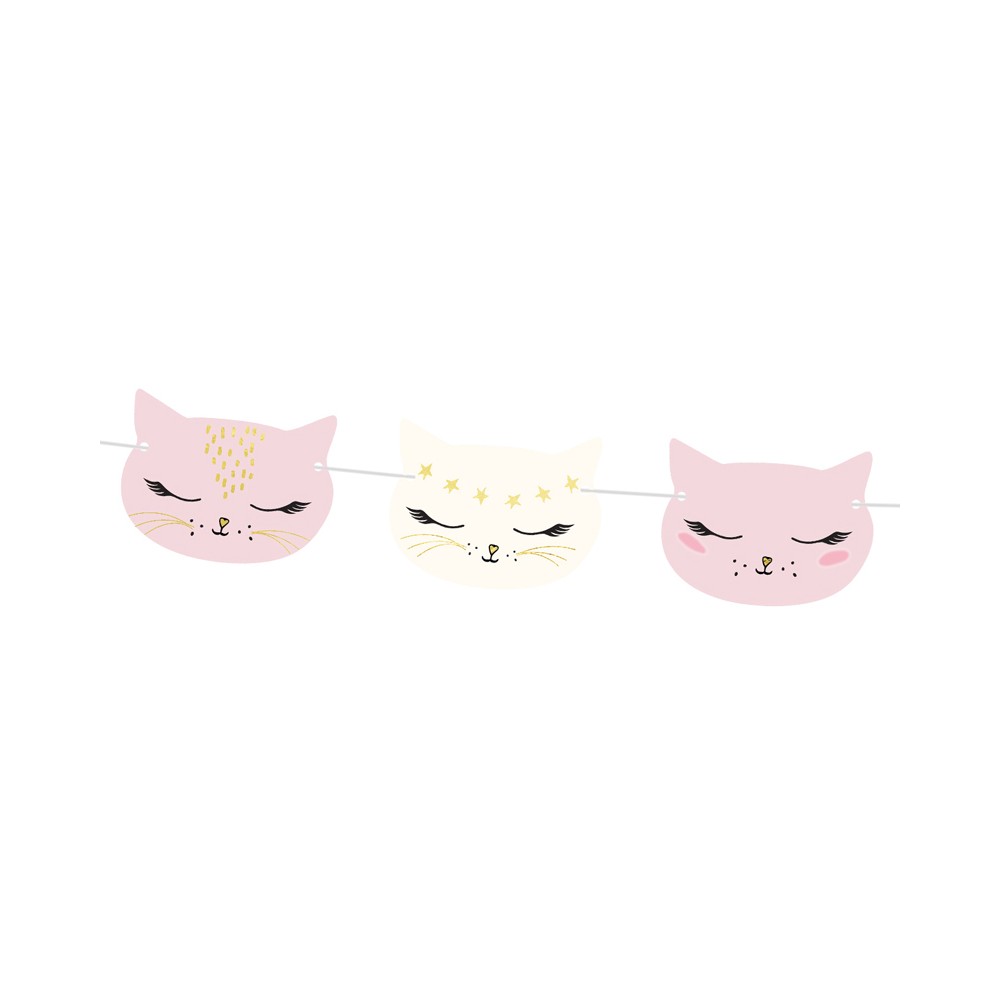 Guirlande Chat, Assortiment,1,4m