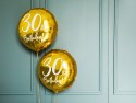Ballon Mylar 30e anniversaire, or, 45cm