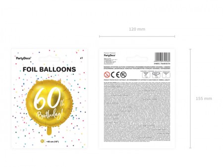 Ballon Mylar 60e...
