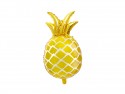 Ballon aluminium Ananas, doré, 38x63cm