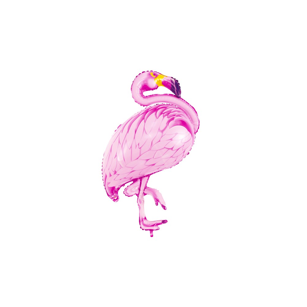 Ballon Mylar Flamingo, rose, 70x95cm