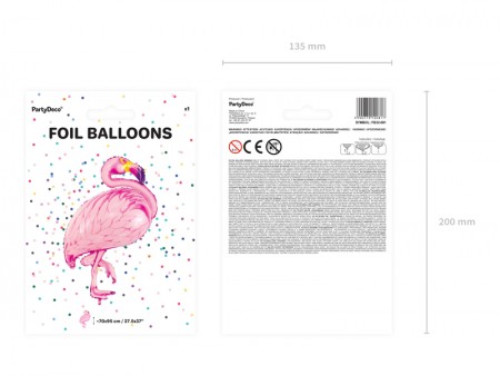 Ballon Mylar Flamingo,...