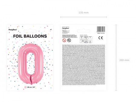 Ballon en aluminium Chiffre...