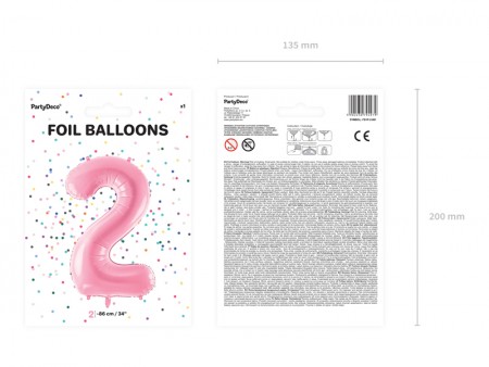Ballon en aluminium Chiffre...