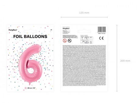 Ballon en aluminium Chiffre...