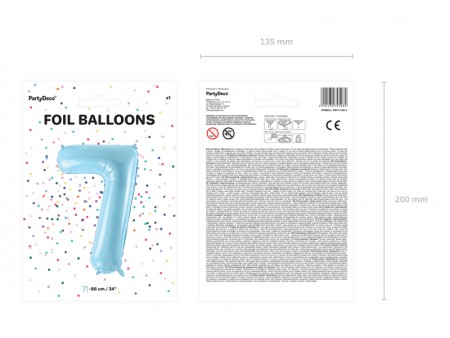 Ballon en aluminium Chiffre...