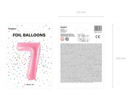 Ballon en aluminium Chiffre...