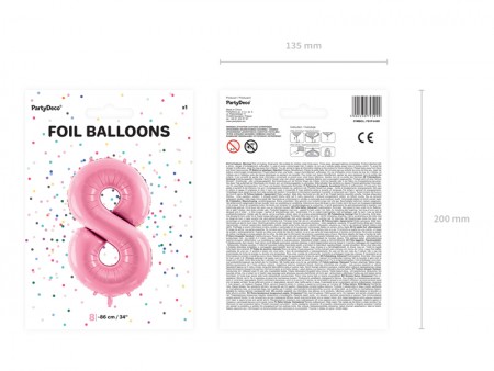 Ballon en aluminium Chiffre...