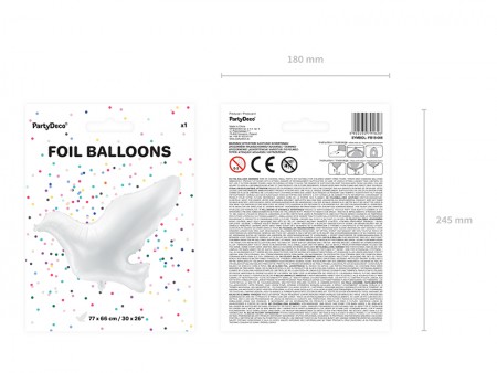 Ballon en Mylar Colombe,...
