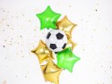 Ballon Mylar Footballe, 40cm