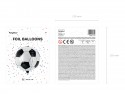 Ballon Mylar Footballe, 40cm