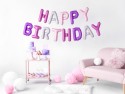 Ballon en Mylar Happy Birthday, 340x35cm, mélange